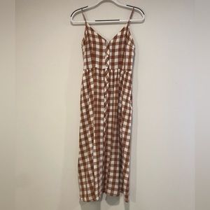 A New Day Plaid Sundress